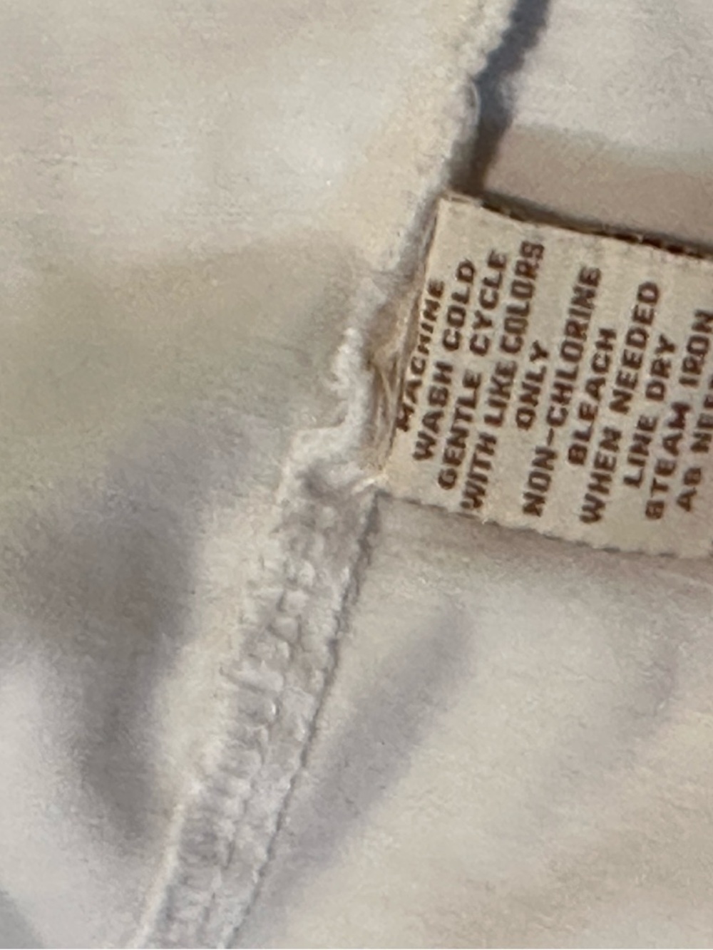 White Embroidered Floral Jean Jacket - Picture 9 of 16